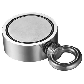 

N35 Strong net Double Side Search net Hook Super Power Salvage Fishing netic D67MM