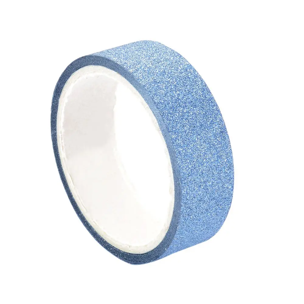 DIY Self-adhesive Glitter Washi Paper Scrapbooking Tape Stickers Wedding Birthday Festival Decorations Craft Paper