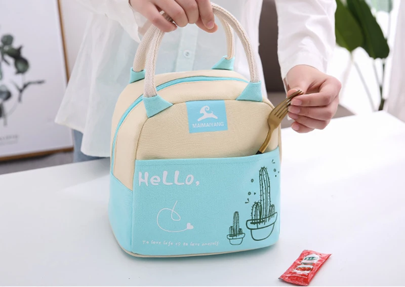 Children Insulation Bag Women Portable Baby Feeding Milk Bottle Lunch Food Warm Outdoor Travel Picnic Thermal Handbag MBG0452