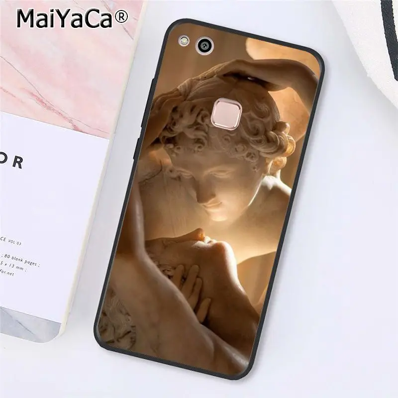 A6 MaiYaCa Винтаж штукатурка статуя Давида эстетическое бисер для украшения для Huawei Y5 II Y6 II Y5 Y6 Y7Prime Y9 - Цвет: A6