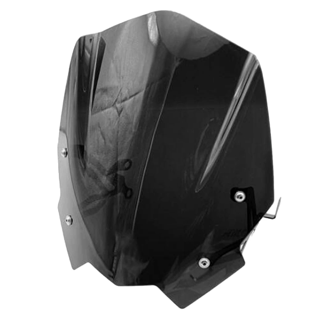 

Motorcycle Windshield Windscreen Visor Screen Protector for BMW G310R 2016 2017 - Black