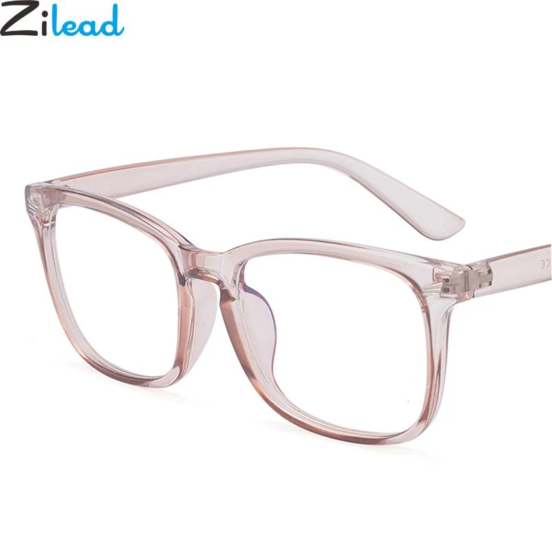 

Zilead Anti Blue Light Glasses Frame Ovsesized Square Optical Sepectacles Computer Goggles Eyeglasses Eyewear For Men Women