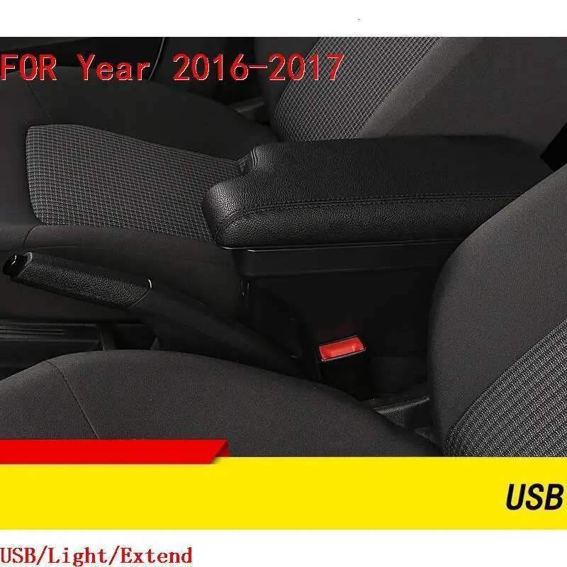 Защита для салона автомобиля Стайлинг Авто молдинги модификация подлокотника автомобиля-Стайлинг автомобиля подлокотники 16 17 для Volkswagen Santana