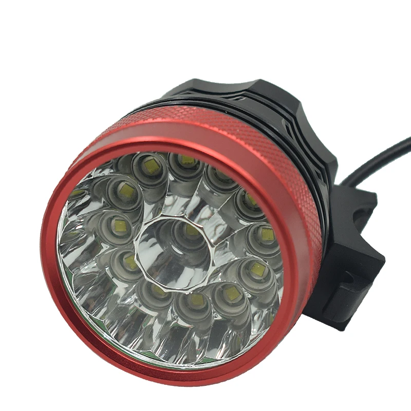 Sale 18000lm 13* T6 LED Bicycle Front Light Lamp 3 Modes Waterproof Outdoor Bike Headlight Cycling Lights Super Brightness 6