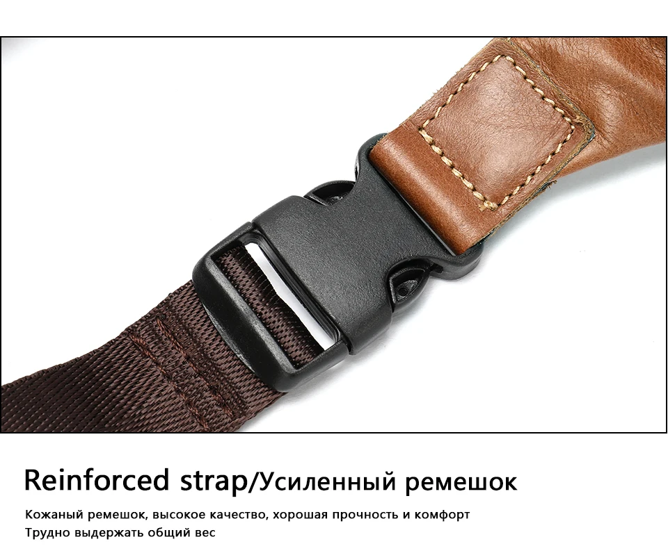 Мужская поясная сумка WESTAL, сумка на пояс, Мужская поясная сумка из натуральной кожи, Мужская поясная сумка для мужчин, Повседневная сумка на плечо 8813
