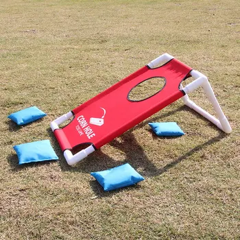 

Bullseye Bounce Tri Toss Cornhole Toss Games Cornhole Board Sports Games for All Ageswith 8 Sandbags