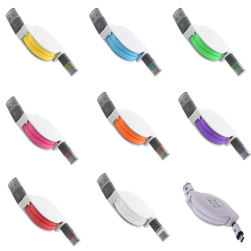 Выдвижной Тип C данных+ синхронизации Зарядное устройство USB 3,1 зарядный кабель для Oneplus 2 два