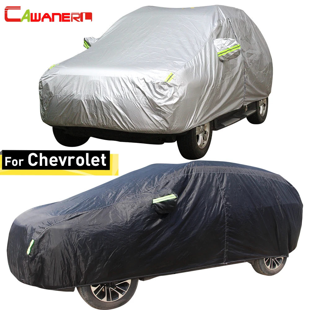 Cawanerl для Chevrolet Spark Aveo Cruze Malibu Epica Captiva Impala Tahoe чехол автомобиля защита от солнца