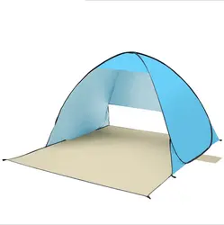 YINGTOUMAN палатки для кемпинга Автоматическая Пляжная Палатка УФ защитный тент солнцезащитный тент наружный Рыбалка Путешествия