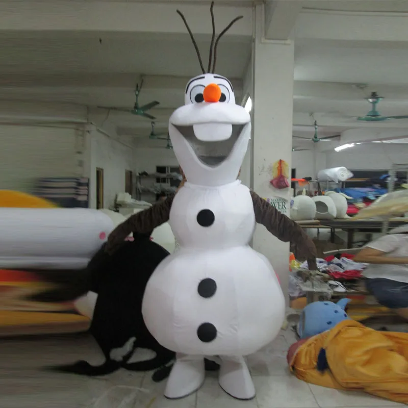 

mascot olaf costume cartoon character costume snow treasure mascot ball costume