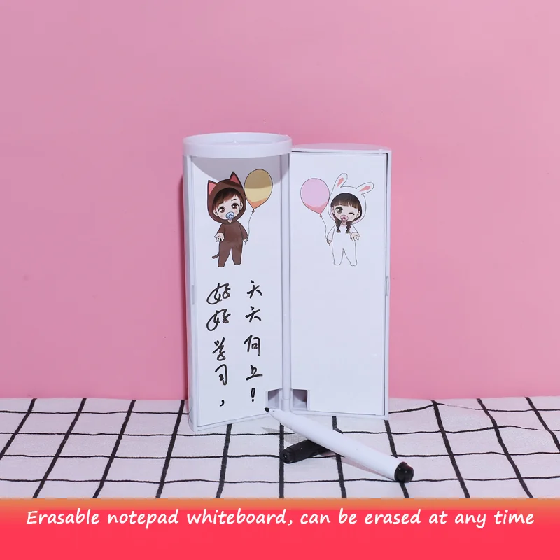 Newmebox модные школьные пеналы Kawaii Канцелярские Коробки для девочек милые косметические коробки многофункциональные длинные стильные подарки