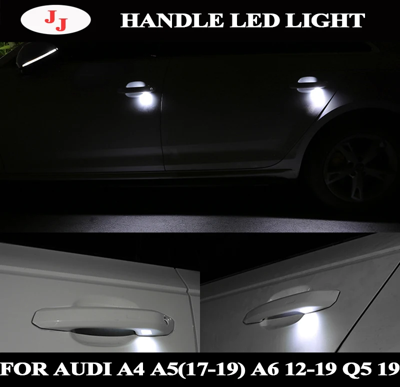 Комнатный светодиодный светильник с дверными ручками для Audi A6L C7 2012 2018 C8 2019 Q5 A4 A5