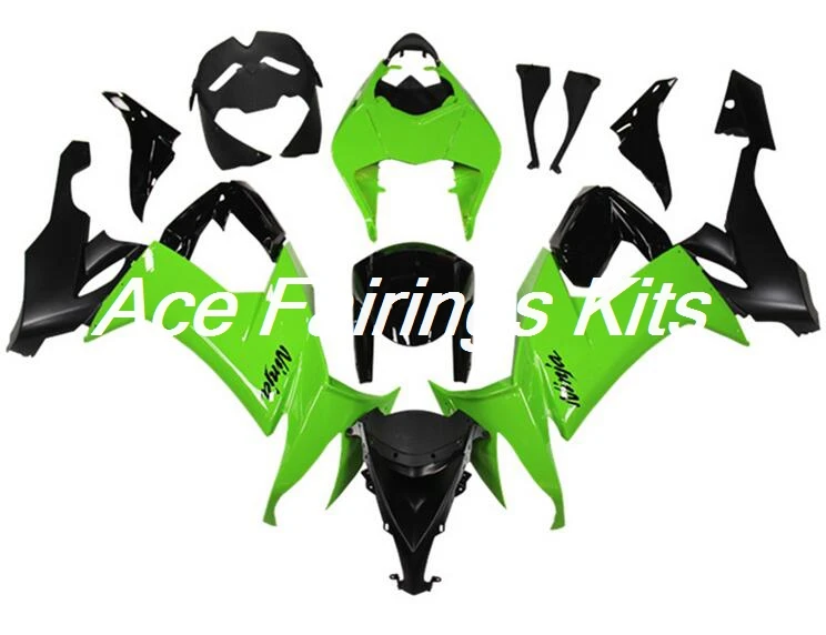 4 подарки Лидер продаж ABS полный обтекатель комплект подходит для Kawasaki Ninja ZX-10R ZX10R 2008 2009 2010 08 09 10 Обтекатели зеленый