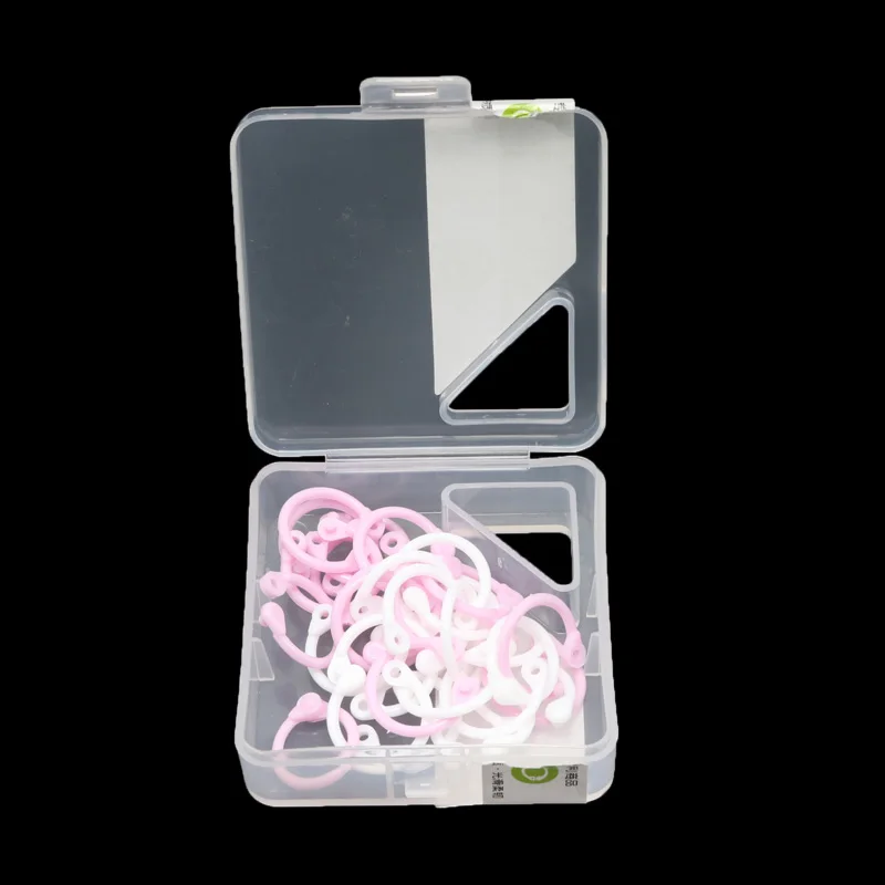 32 Pcs Creative Plastic Multi-Function Circle Ring DIY Albums Loose-Leaf Book Binder Hoops Office Binding Supplies plastic binding coil loose leaf binding coil plastic binding rings