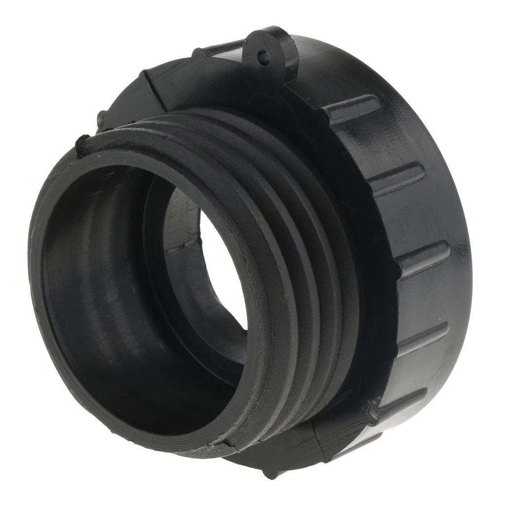2inch IBC Fine Threads Drain Adapter Male G hose Ibc Tote Tank Cap IBC Water Tanks Black