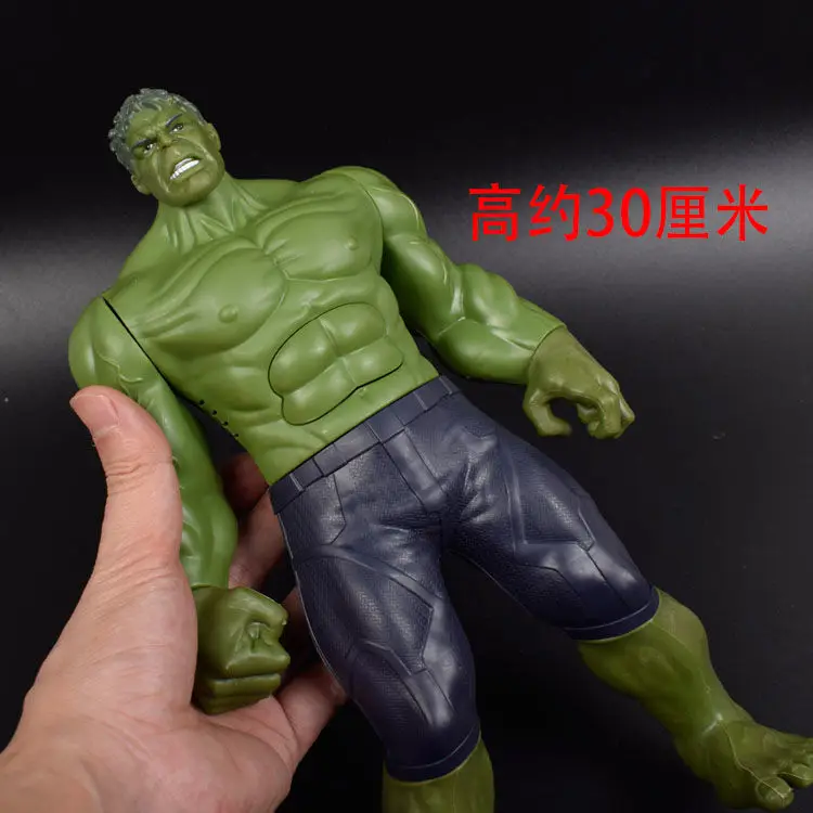 30 см Marvel Мстители фильм Аниме Супер Герои Капитан Америка, Железный человек паук Халк Тор супергерой фигурка игрушечные лошадки