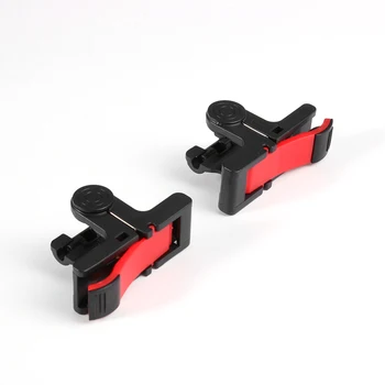 

2pcs D9 Mobile Phone Gamepad Trigger for PUBG L1R1 Gaming Fire Joysticks Shooting Game Fire Button Controller for Phone Trigger
