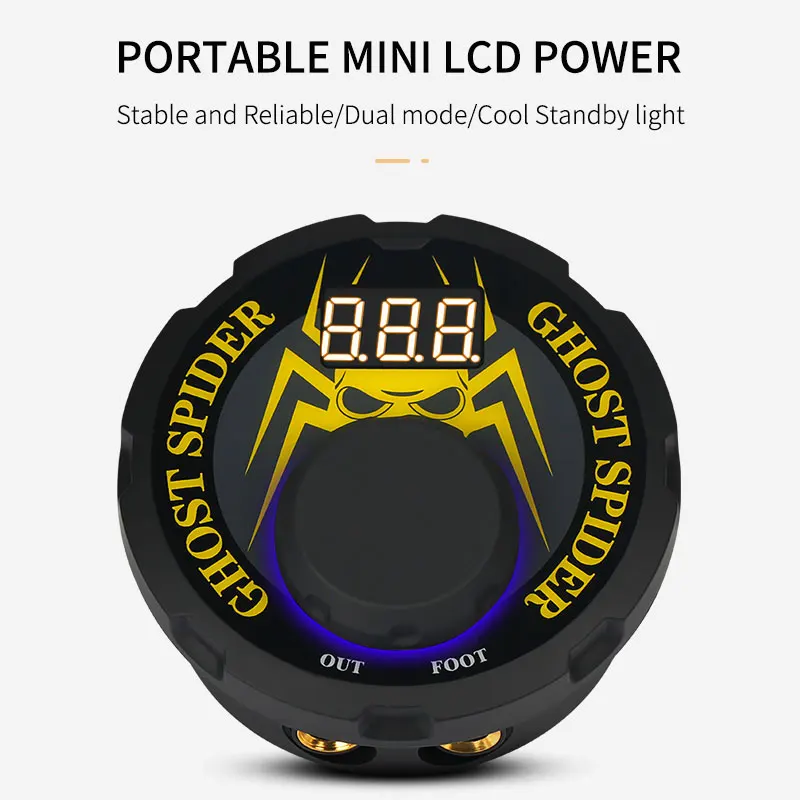 Привидение паук ротационная ручка для татуировки комплект питания набор