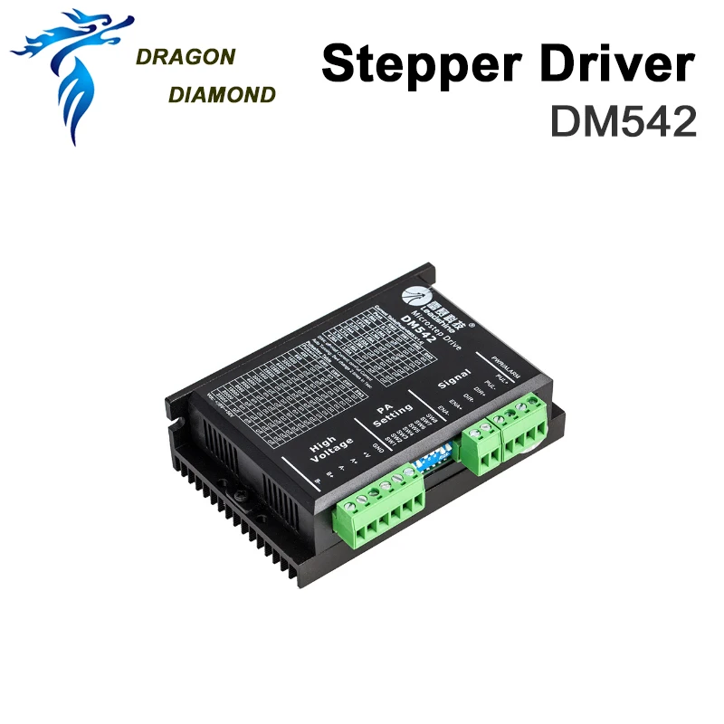 Дракон алмаз Leadshine 2 фазы шагового драйвер DM542 20-50VDC 1,0-4.2A