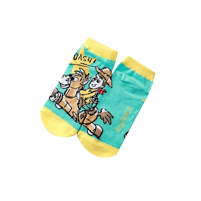 Toy Story Woody/детские носки; сезон весна-лето; хлопковые носки для мальчиков и девочек с объемным принтом; милые детские носки с героями мультфильмов для девочек