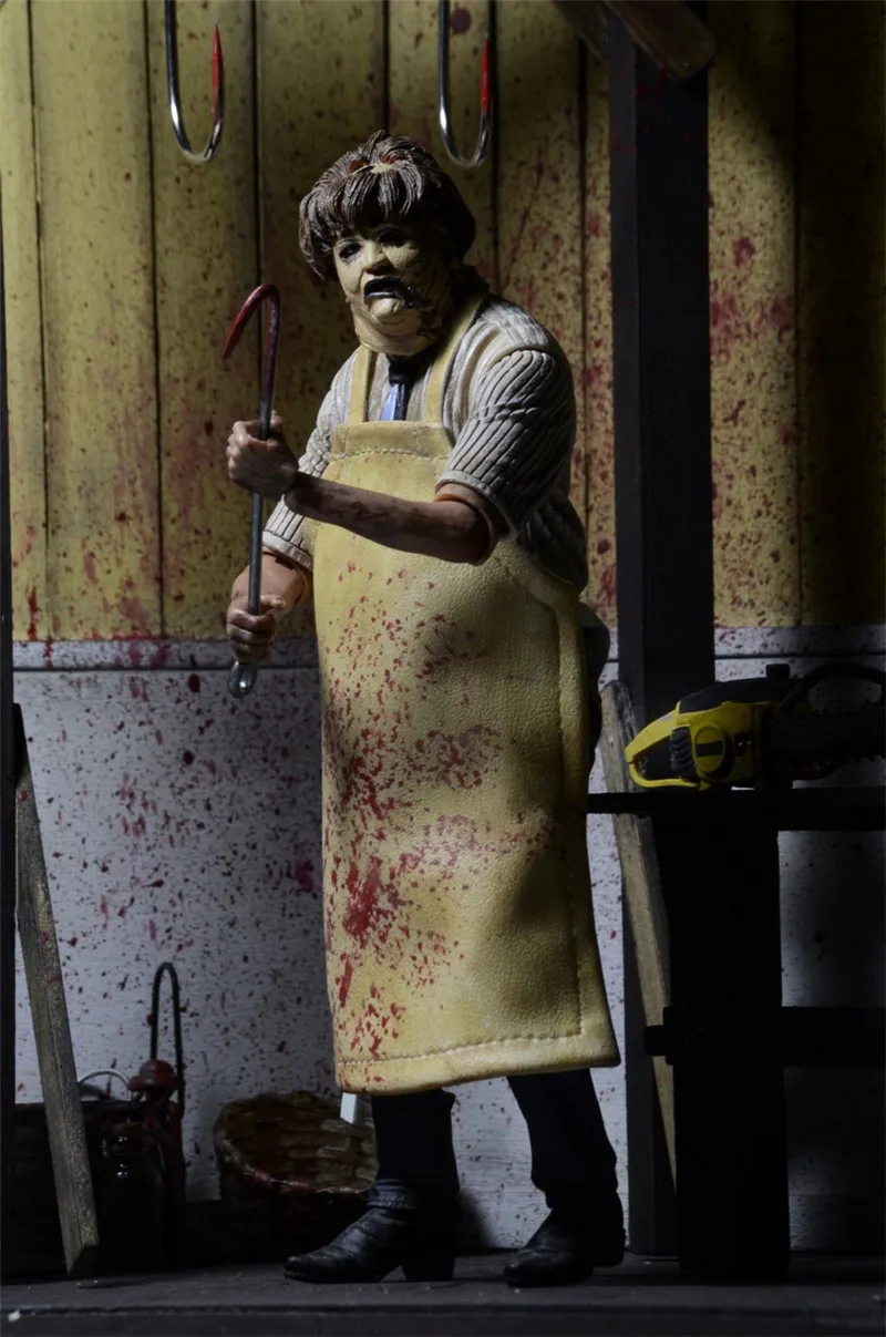 18 см NECA 40th юбилей Ultimate Leatherface классический террор экшн-фигурка из фильма модель игрушки кукла для подарка