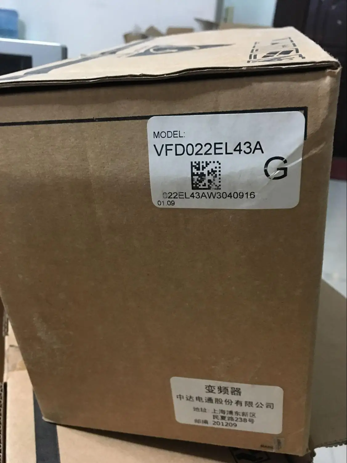 

Преобразователь частоты Delta VFD-EL VFD022EL43A, 380 кВт, 3 фазы, в