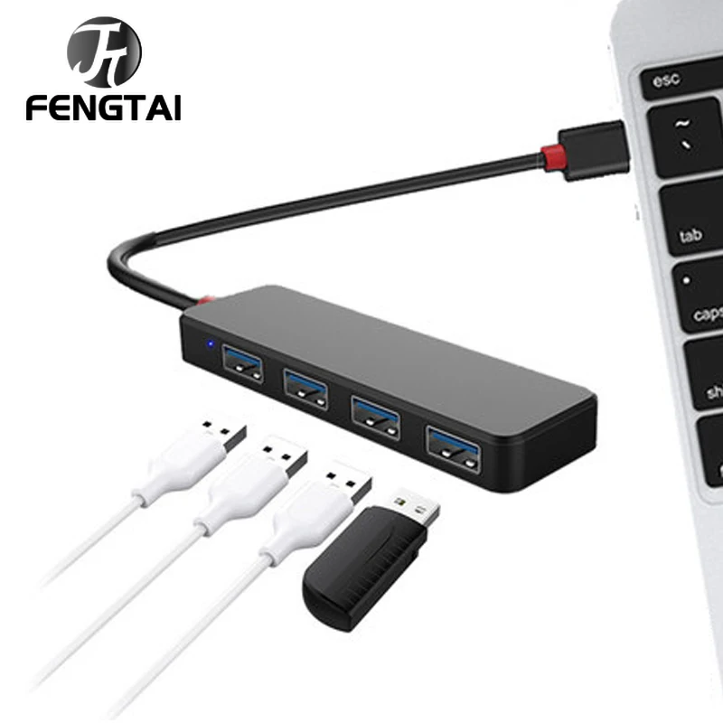 

USB 2.0 HUB Multi USB Splitter 4 in 1 Port Expander Multiple USB 3 Hab Use Power Adapter USB2.0 Hub For PC Computer Accessories