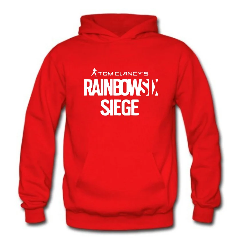 Rainbow six siege толстовка мужская осень зима harajuku толстовка флисовая Толстовка спортивный костюм в стиле хип-хоп Новая мода мужские толстовки с капюшоном