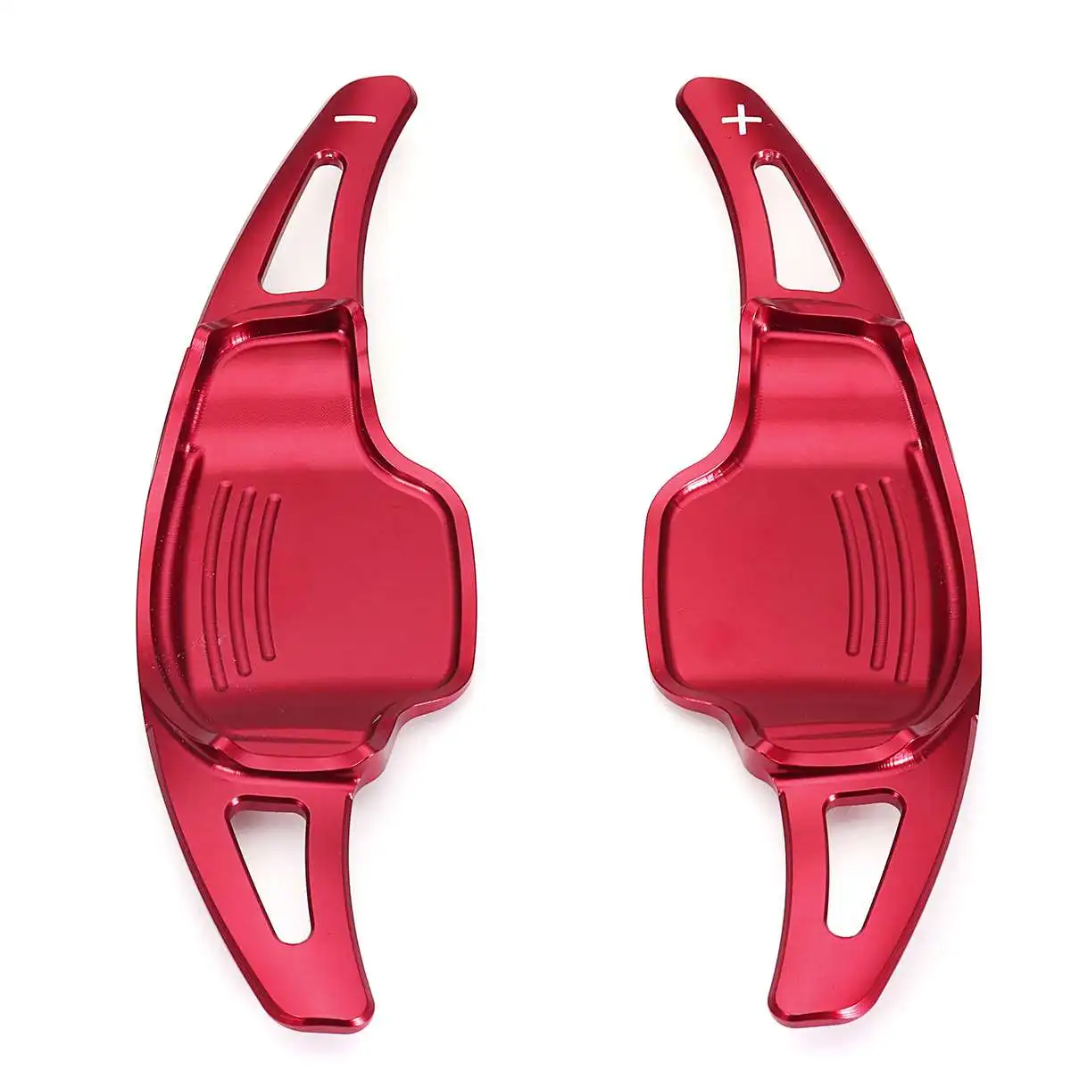 2x Автомобильное рулевое колесо сдвиг Paddle Shifter расширение подходит для Chevrolet Для Camaro 2012- рулевые колеса и ступицы расширение - Цвет: Красный