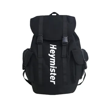 

2020 new women's alphabet drawstring buckle Oxford cloth waterproof anti-theft backpack outdoor leisure travel backpack сумка