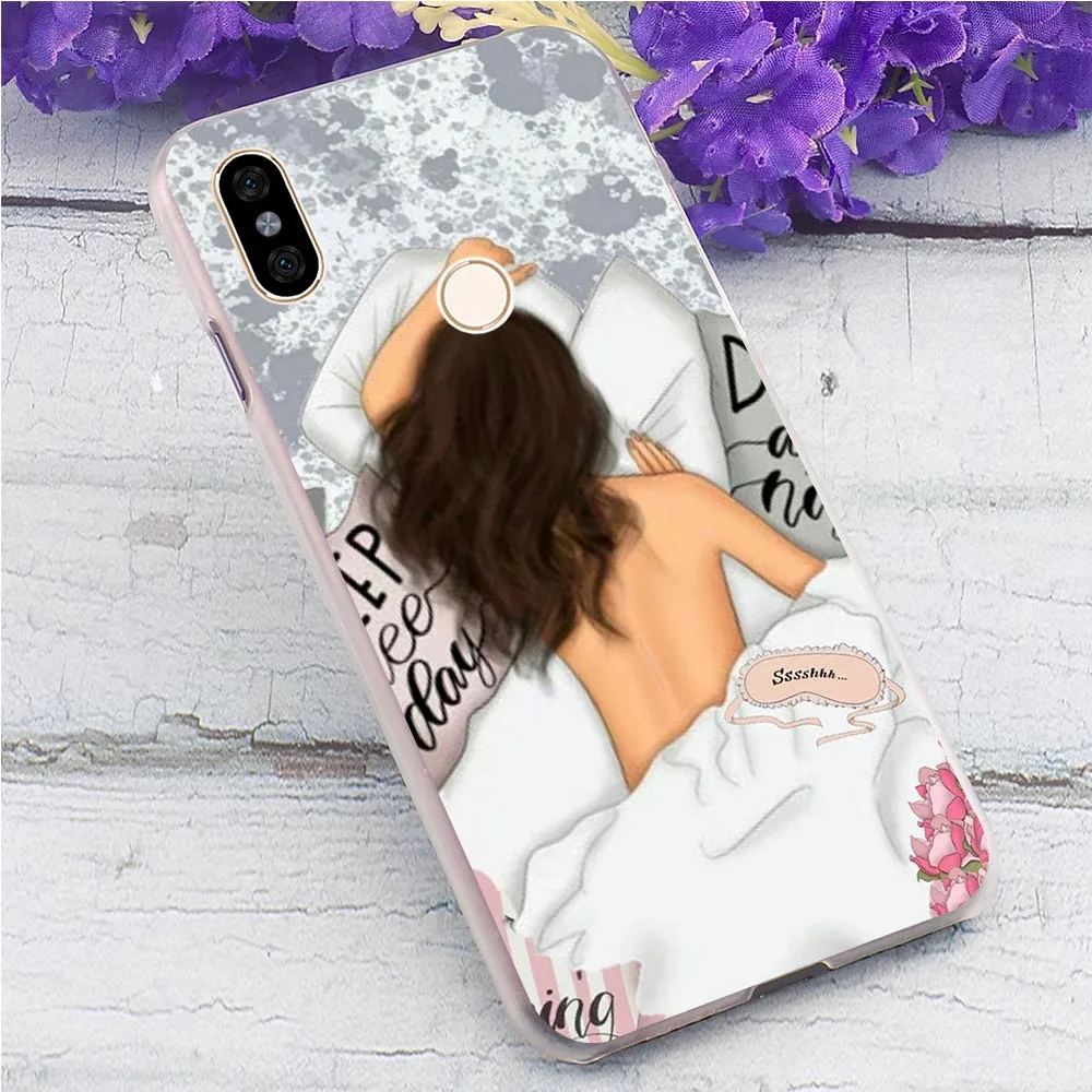 Чехол для телефона Xiaomi Mix 2S Girls Enjoy Life Cover Mi A1 A2 Lite 5X 6X 6 8 9 9se 9T Pro CC9E CC9 A3 Pocophone F1|Бамперы|
