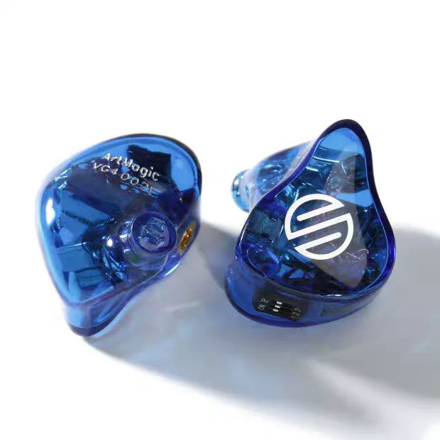 Sapphire Blue BGVP HIFI жорикмажорик VG4 4 мотоцикла панцири equilibradas personalizables RU monitores de услышано интерфейс MMCX con кабель HIFI наушники Auriculares - Цвет: Sapphire Blue