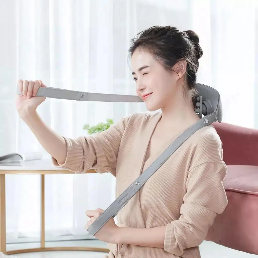 Xiaomi массажный инструмент для шеи 3 вида массажного режима теплая физиотерапия беспроводной портативный усталость оборудование для здоровья