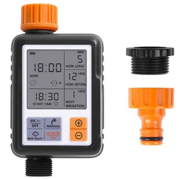 

Automatic Electronic Water Timer LCD Screen Sprinkler Controller Outdoor Garden