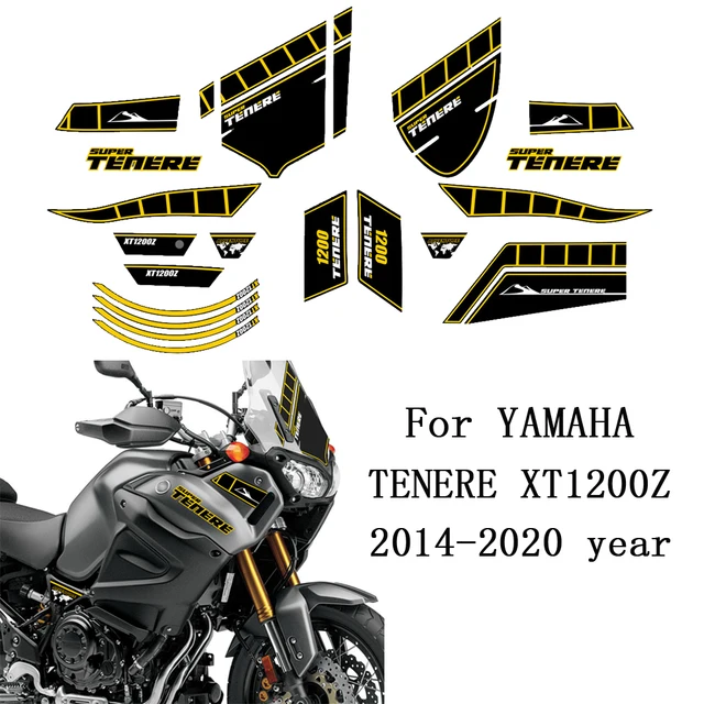 For YAMAHA SUPER TENERE XT1200Z Trunk Luggage Tank Pad Protection Stickers  Decal 2014 2015 2016 2017 2018 2019 2020 - AliExpress