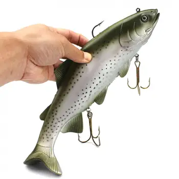 

30cm 400g Big Size Simulation Soft Fishing Lure Sea Boat Fishing Artificial Baits