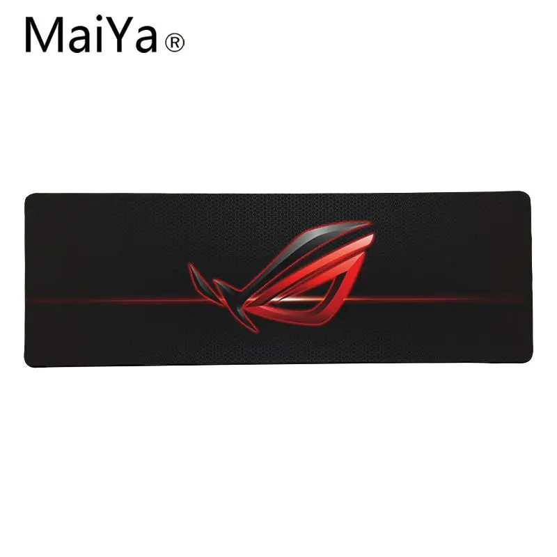 Maiya Высокое качество ASUS Eyes DIY дизайн игровой с узором коврик для мыши большой коврик для мыши клавиатуры коврик - Цвет: Lock Edge 40X90cm