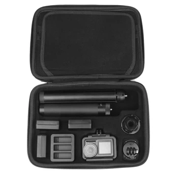 

Protective Handheld Bag for Osmo Action PU Carrying Case Hard Shell Storage Bag Kit Sports Camera Accessories