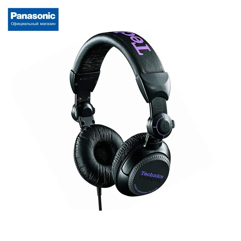 Профессиональные накладные наушники Panasonic Technics RP-DJ1200E-K