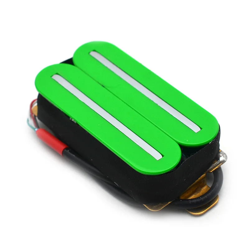 Электрическая гитара Humbucker Dual Coill Dual Rail guitar Bridge Pickup с 57 мм стальной полюс многоцветный