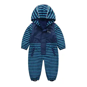 

HONEYKING Kids Coverall Windproof Coat Boys Softshell Jumpsuit Girls Waterproof Overalls Jacket Jumpsuits For Child Clothes