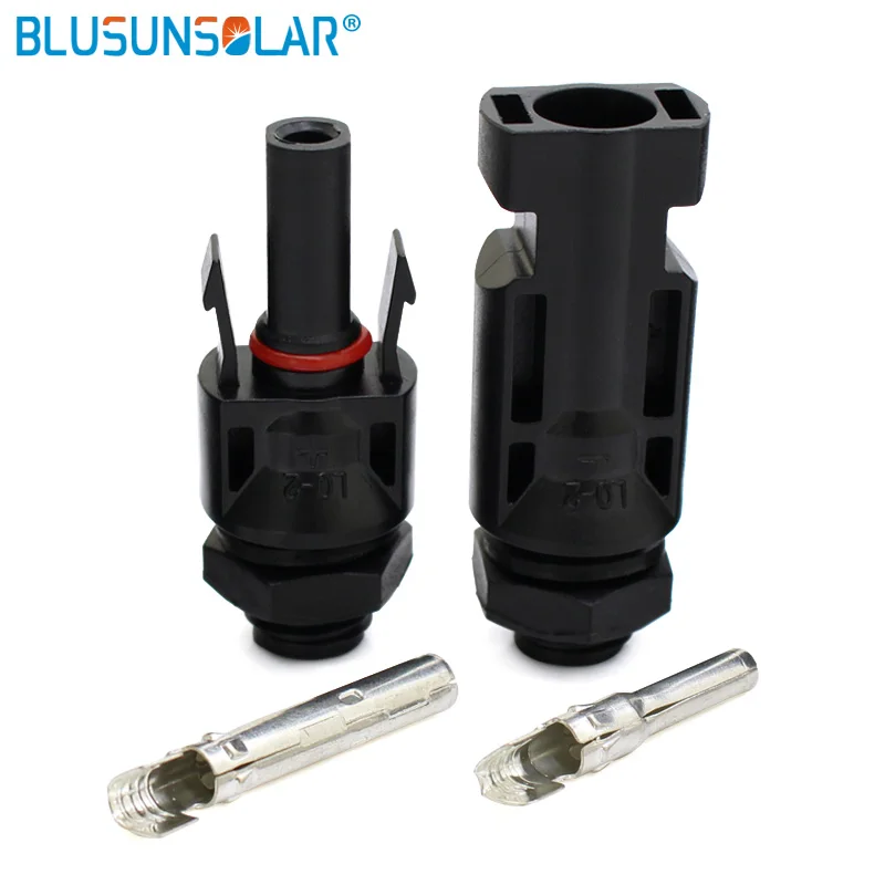 Blusunsolar 100 X Pairs TUV Approval Solar Panel Mount Connector M12 For Combiner Box | Обустройство дома