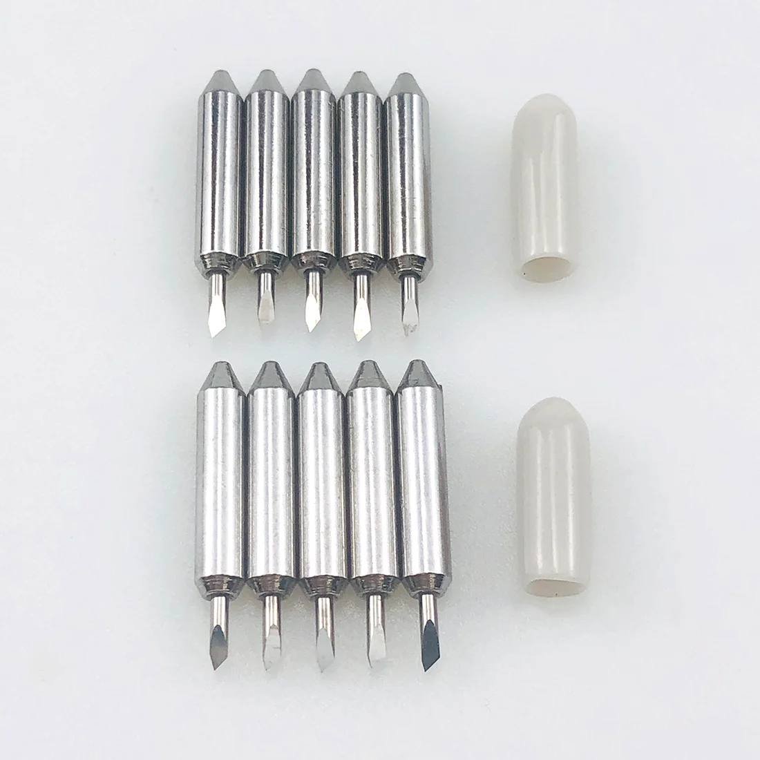 

10pcs 30 Degree Dia 3mm Plotter Blades Vinyl Cutter Knife for Cricut Joy Replacement Cutting Blades Engraving Machine