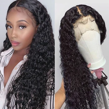 

Curly Lace Front Wig Curly Lace Front Human Hair Wigs Deep Water Wave Wet And Wavy Full Wig Hd Frontal Full Lace Human Hair Wigs