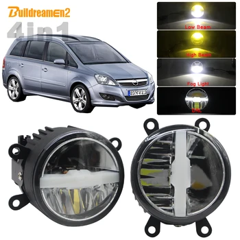 

30W Car LED Light Assembly Fog Lamp Headlight High Beam Low Beam DRL + Harness Wire H11 12V For Opel Zafira B MPV A05 2005-2011