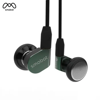 

Smabat ST-10 Ear Hook Earbud HIFI Metal Earphoney 15.4mm Dynamic Driver Smabat Flagship Earbud With Detachable Detach MMCX Cable