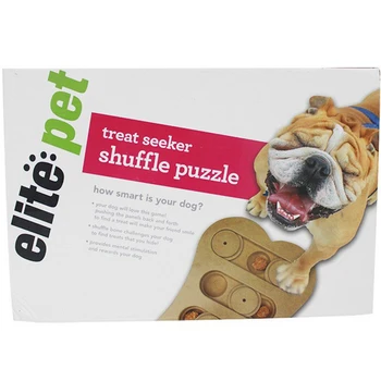 

Interactive Toy Feeding Educational Eating Multifunctional Tool Training Treats Dispenser Play Home Fun Bone Shaped Pet Dog