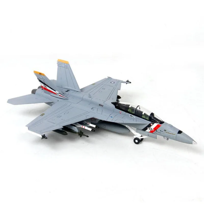 1/100 весы темно-синий армейский F/A-18 Strike Honet 1-18 Боевой сокол самолет литья под давлением модель металлического самолета игрушки для взрослых коллекции