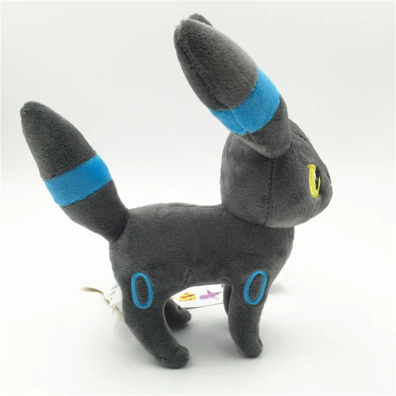 23 см аниме карманные животные Umbreon Мягкие плюшевые куклы Pok домашние животные разные цвета Umbreon Дети Рождественский подарок игрушки TFA3270