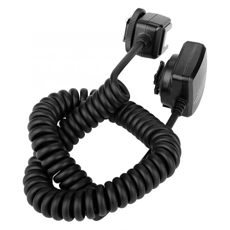 

Meike MK-FA02 3M 118 Inches TTL Flash Light Synchro Cable Cord Off Camera MI Multi Interface Sync Cable For Sony A7 Godox V860ii